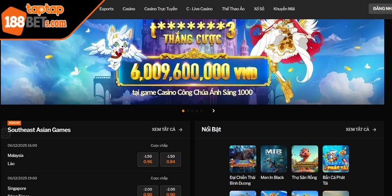 Lợi ích hấp dẫn khi chọn tải app 188BET TAPTAP 