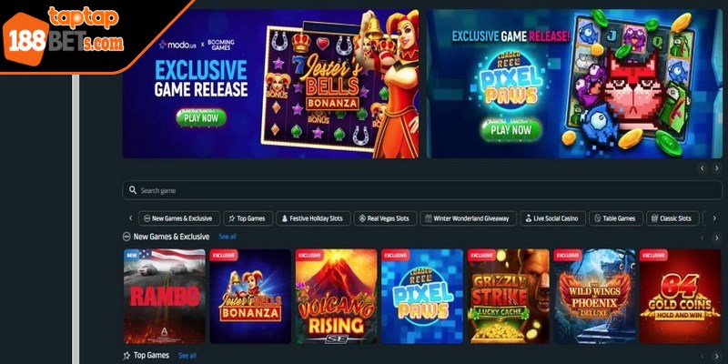 Trải nghiệm nhiều thể loại game khác nhau và có tính giải trí cao 