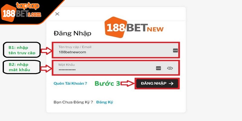Hướng dẫn xóa tài khoản 188BET TAPTAP đơn giản