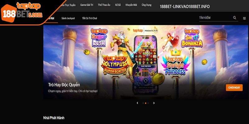 Đánh giá thương hiệu 188BET TAPTAP là một trong những điểm giải trí